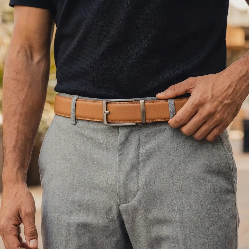 Cinturón Brantieri | Marrón Claro