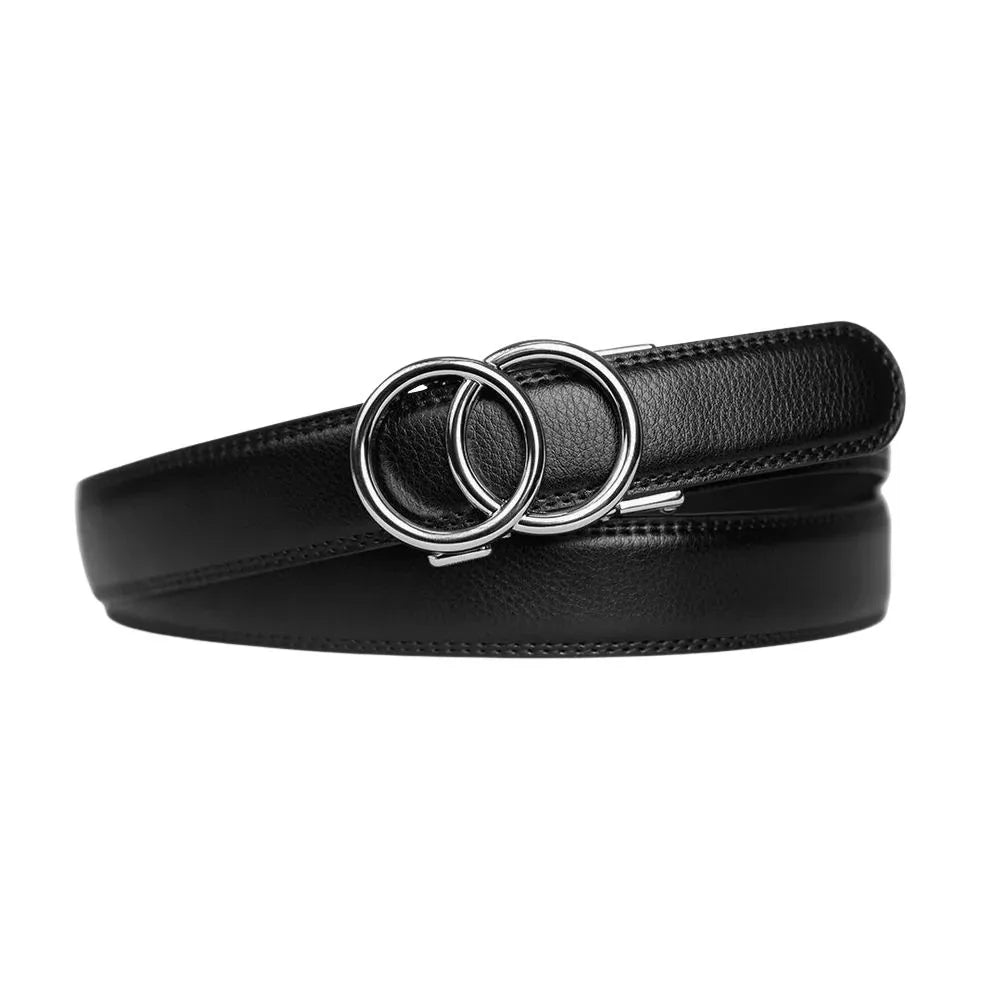 Cinturón Brantieri | Plata-Negro