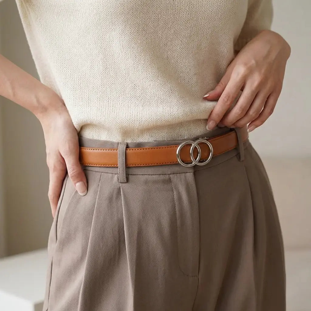 Brantieri Belt | Silver-Brown